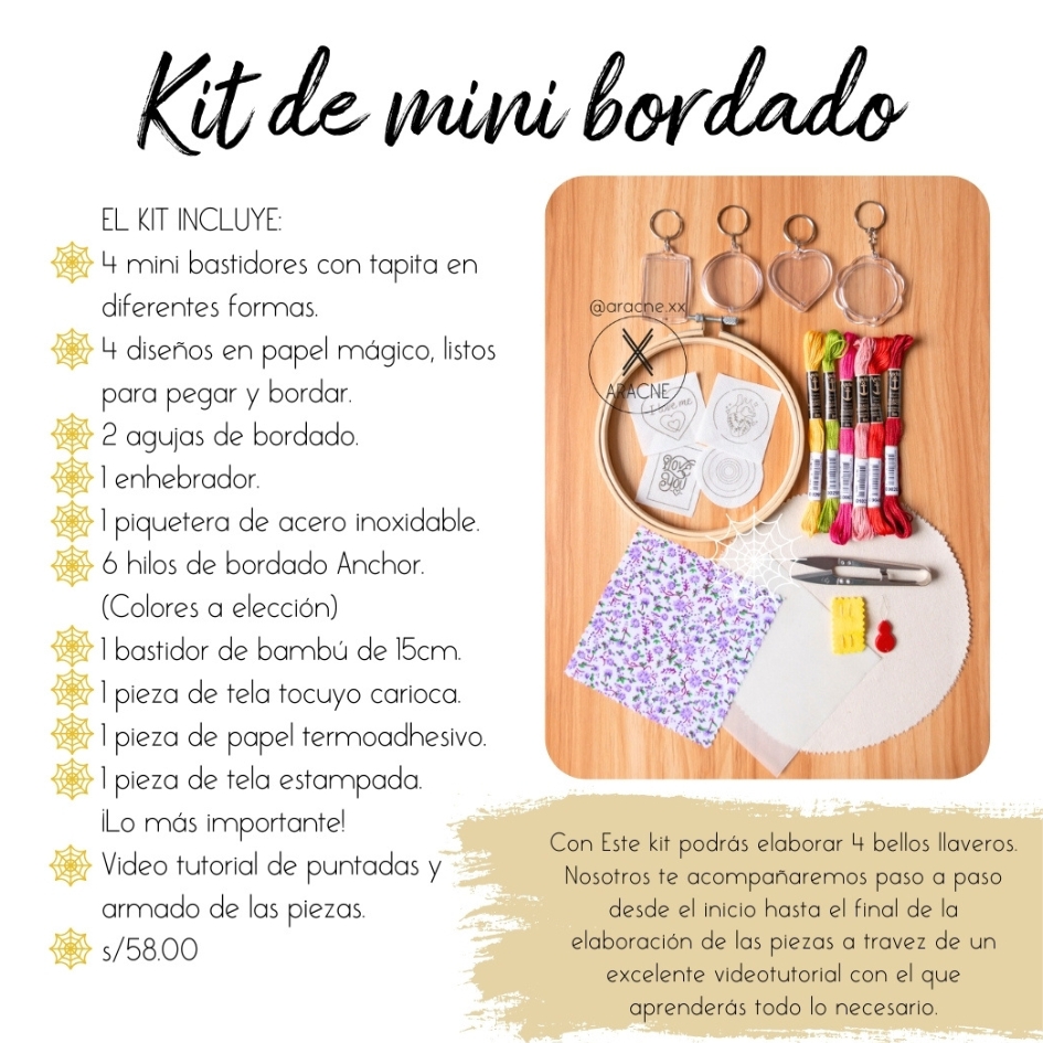 Kit de Mini Bordado