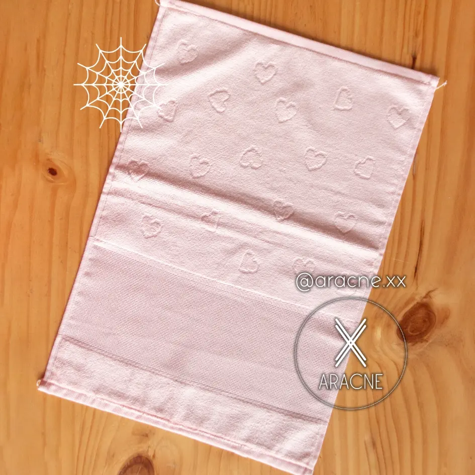 Toalla para bordar Corazón (30 x 45cm)