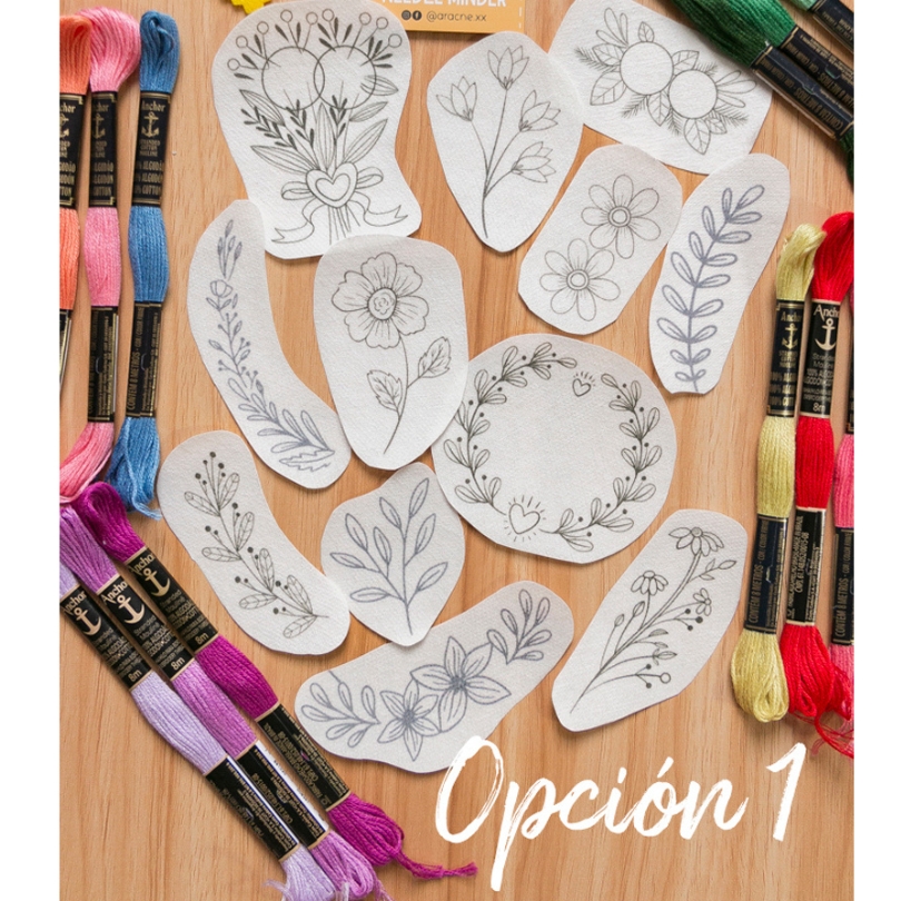 Papel mágico - Set Botánico (Opción 1)