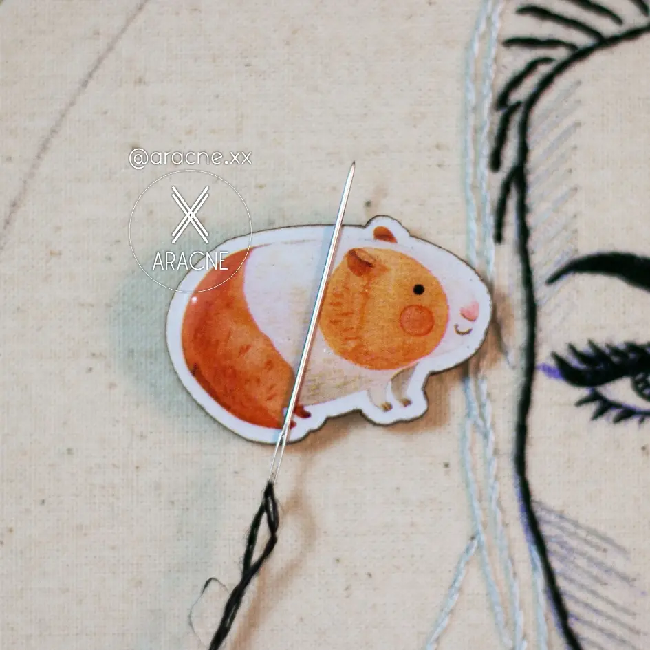 Posa agujas (Needle minder)