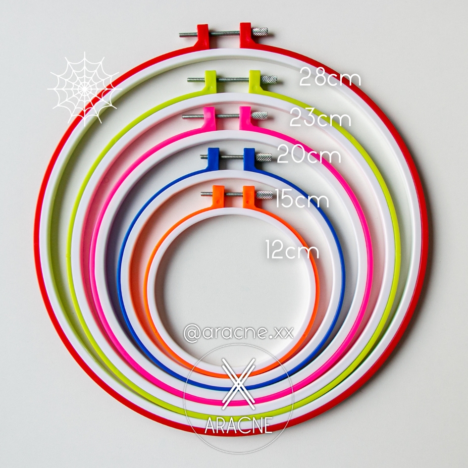 Bastidores de plástico (12cm)