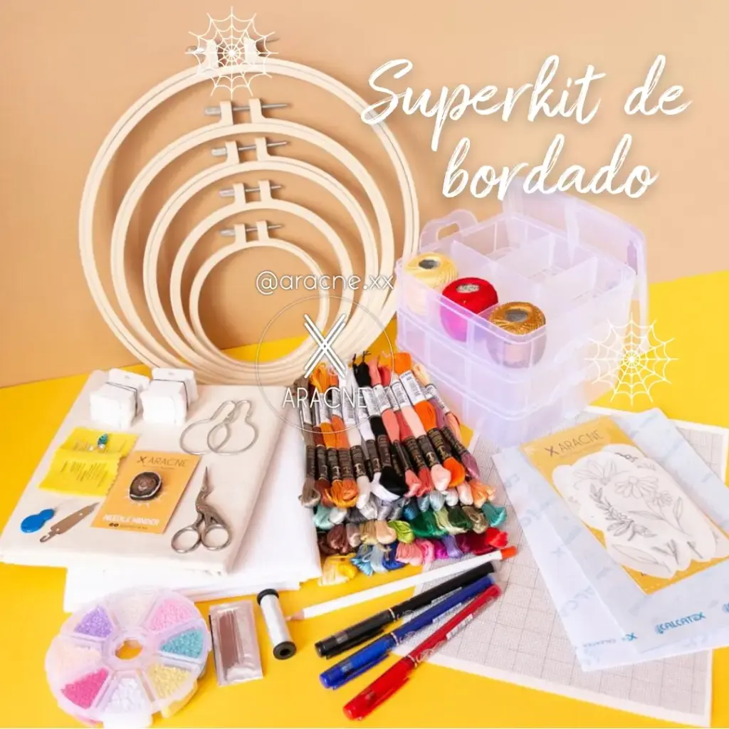 Superkit de bordado  - Aplicaciones