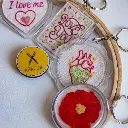 Kit de Mini Bordado "AMOR