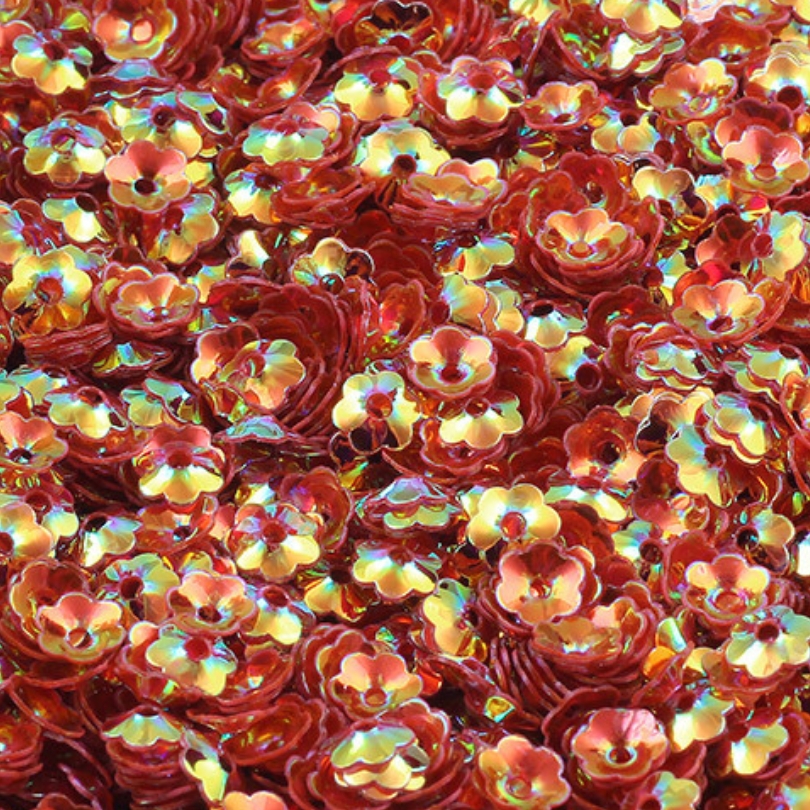 Lentejuela Flor 3D