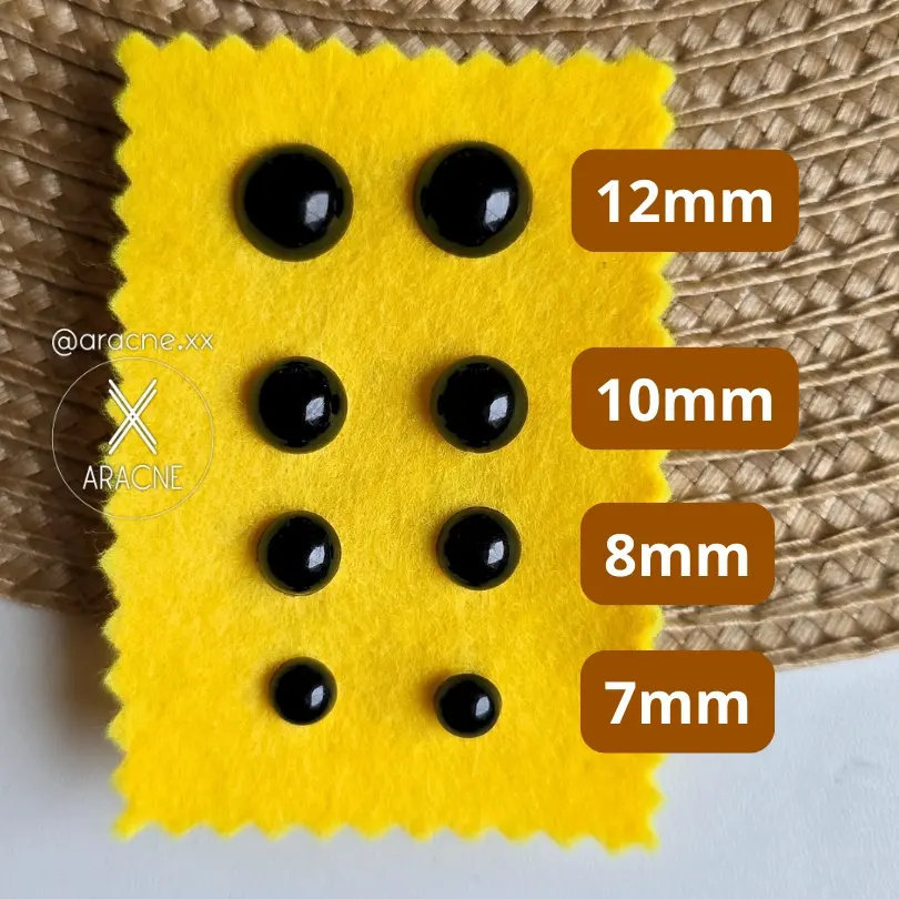 Ojitos de seguridad (8mm)