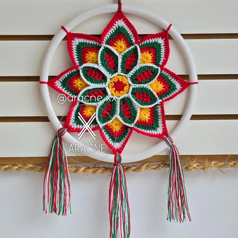Mandala tejida