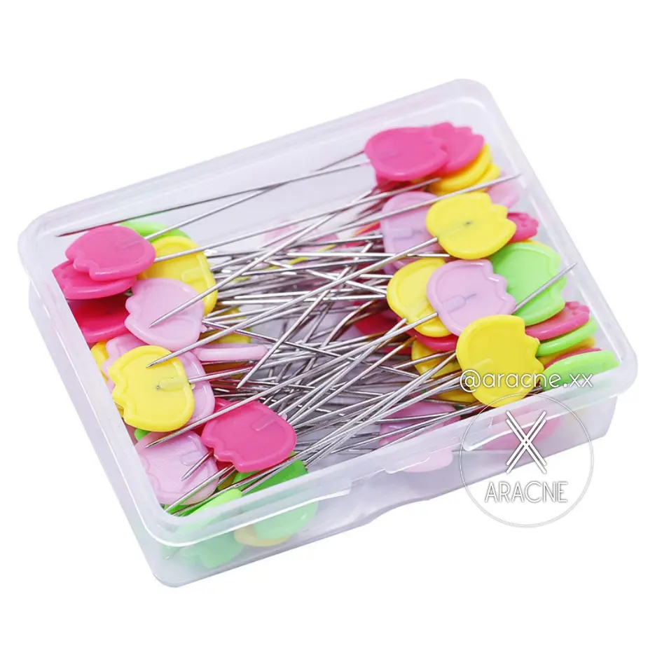 Caja de alfileres Kawaii