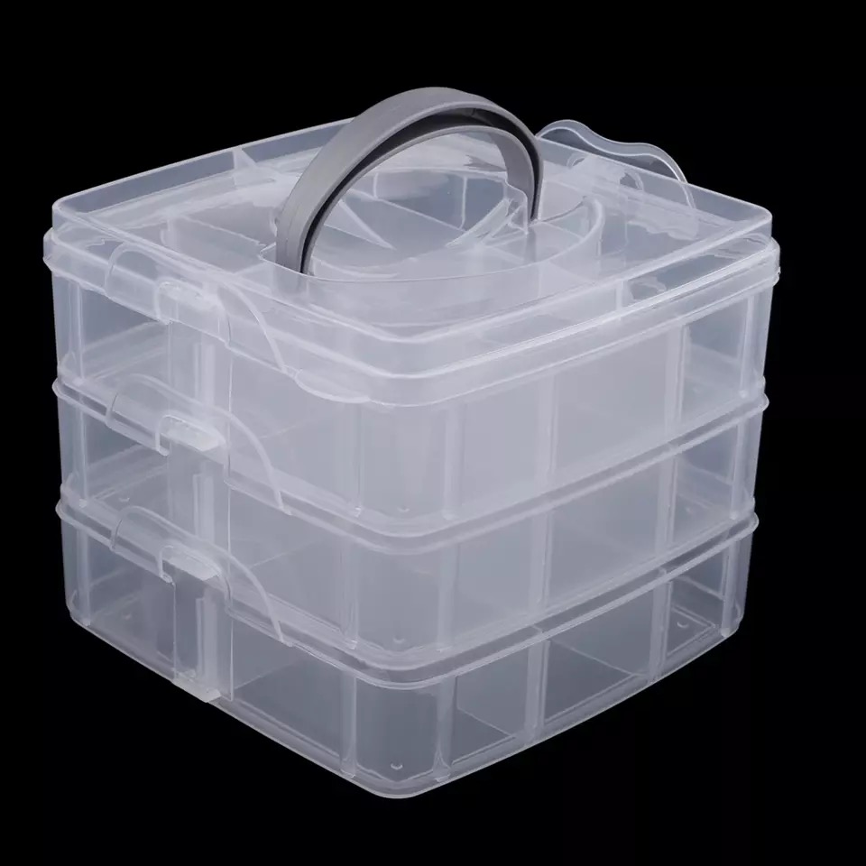 Caja pandora apilable (Transparente)