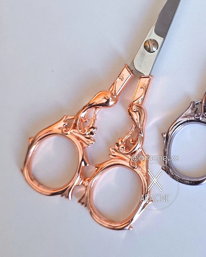 Tijera Grulla (Oro rosa)