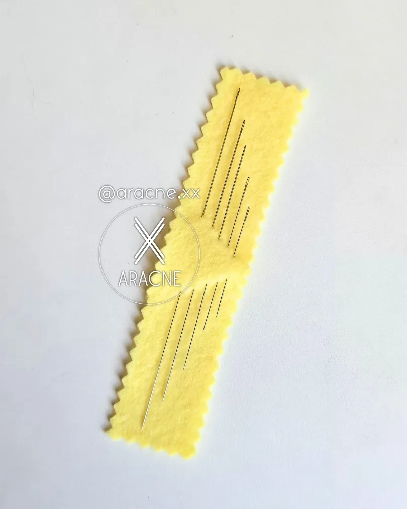 Aguja surtida para mostacilla