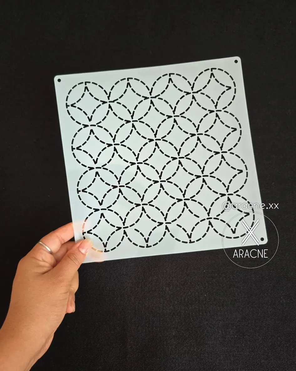 Plantilla 20cm para Sashiko