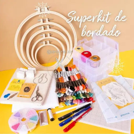 Superkit de bordado  - Aplicaciones